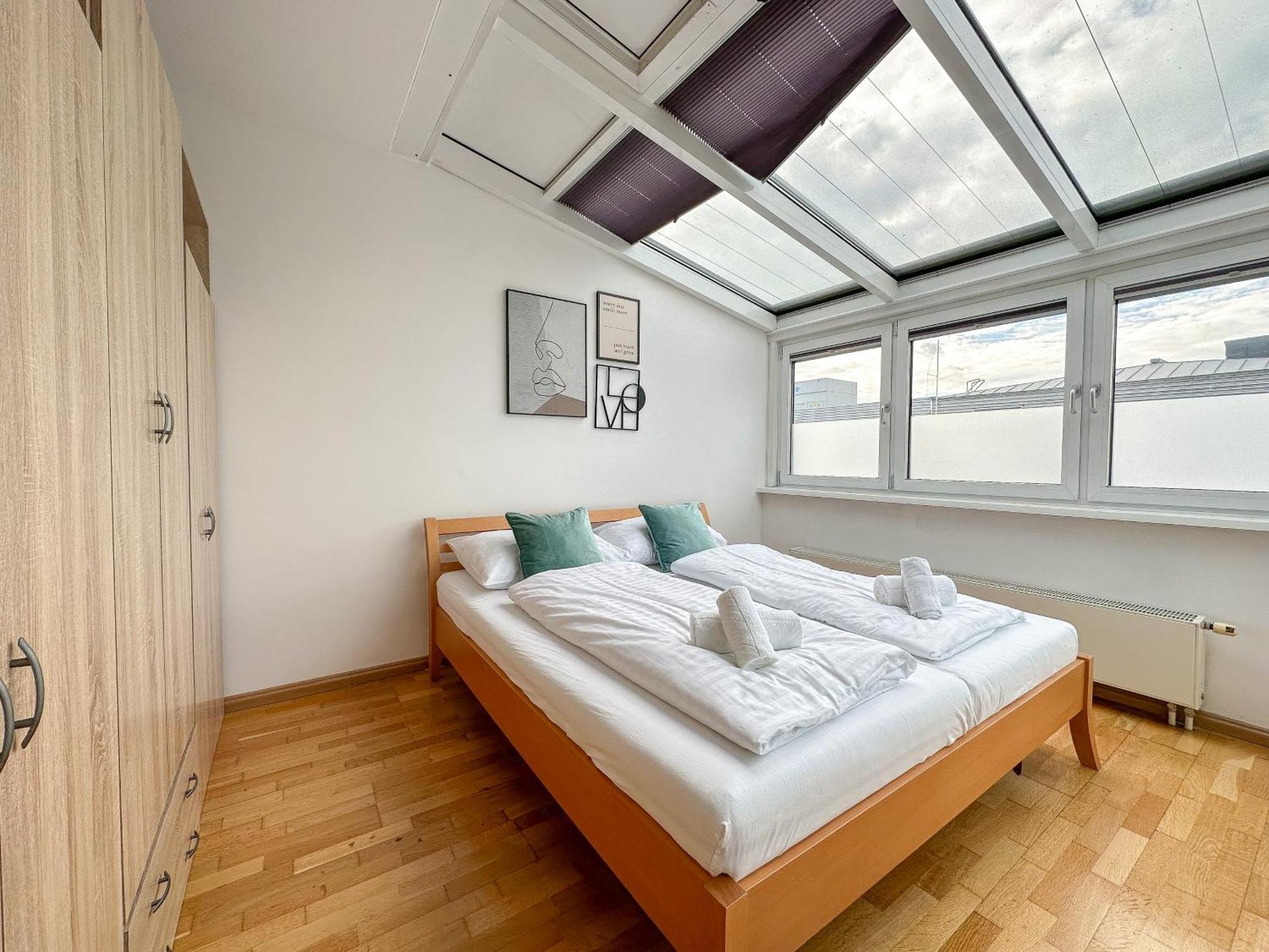 Apartment Feelhome-prater-ausblick-terrasse-6 Gaeste-wifi-smart Tv *